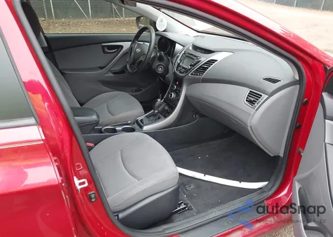 2015 Hyundai Elantra Se из США, поврежденный, VIN KMHDH4AE6FU419835